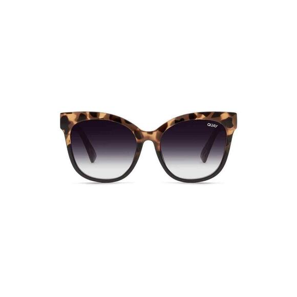Quay Australia It\'s My Way Oversized Cat Eye Sunglasses Tortoise Black Fade main image 11